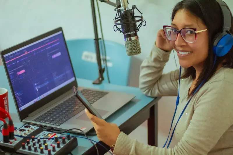 Podcast- und Video-Podcast-Aufnahmen